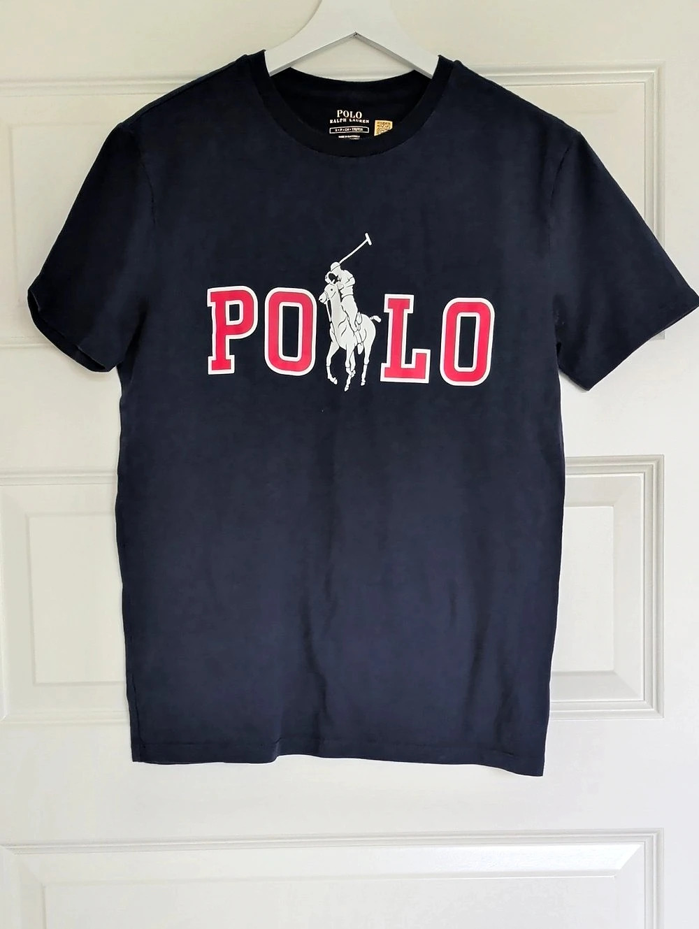 Polo Ralph Lauren Classic Fit Big Pony Logo Jersey T-Shirt Polo Graphic Tee in